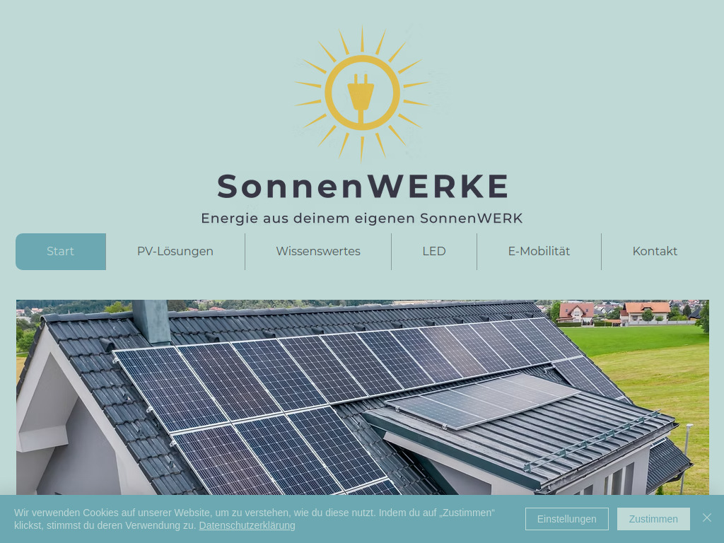 Website von SonnenWerke GmbH in Hamburg