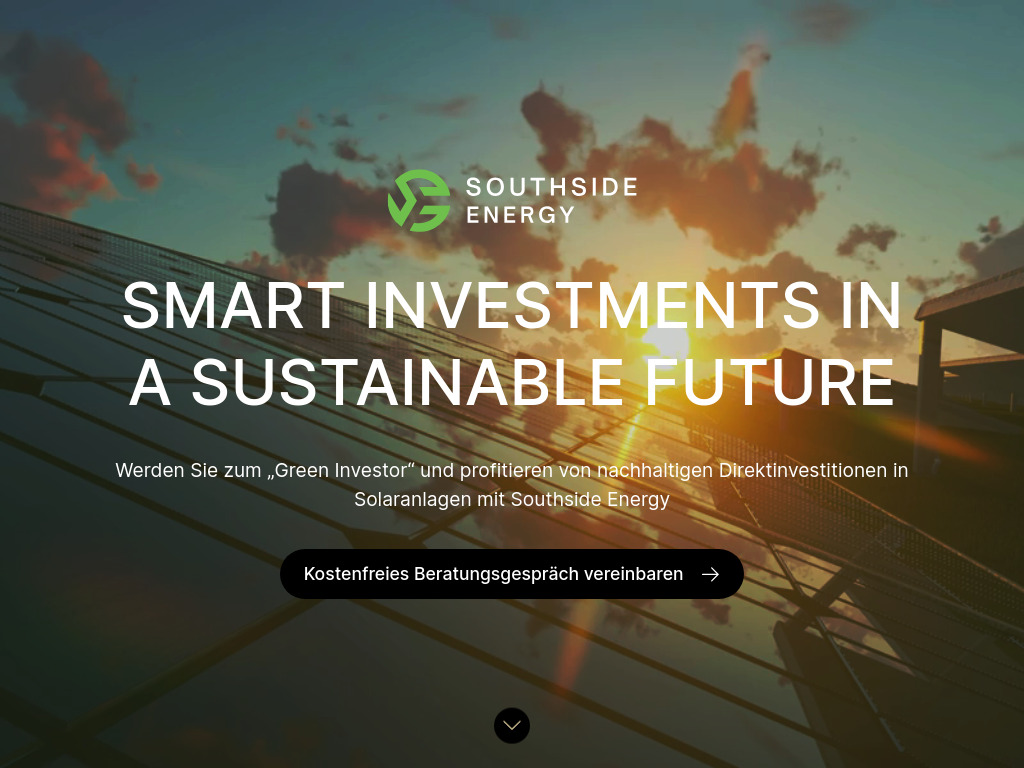 Website von Southside Energy GmbH in Hamburg