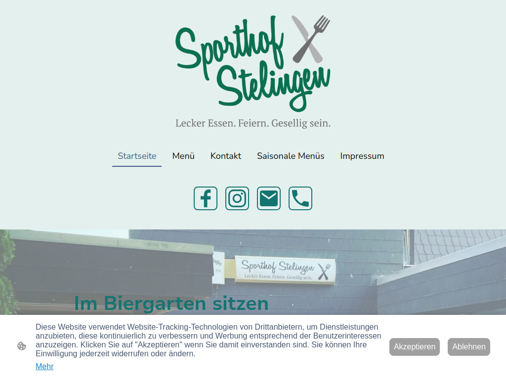 Website von Sporthof Stelingen in Garbsen