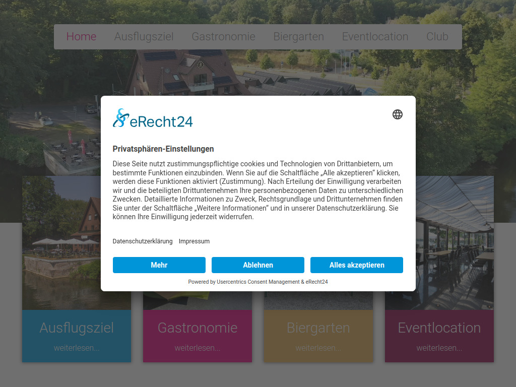 Website von HS EventGastro GmbH in Haltern am See