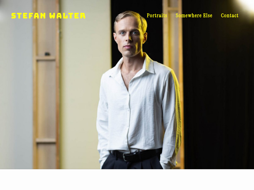 Website von Stefan Walter Photographer in Potsdam