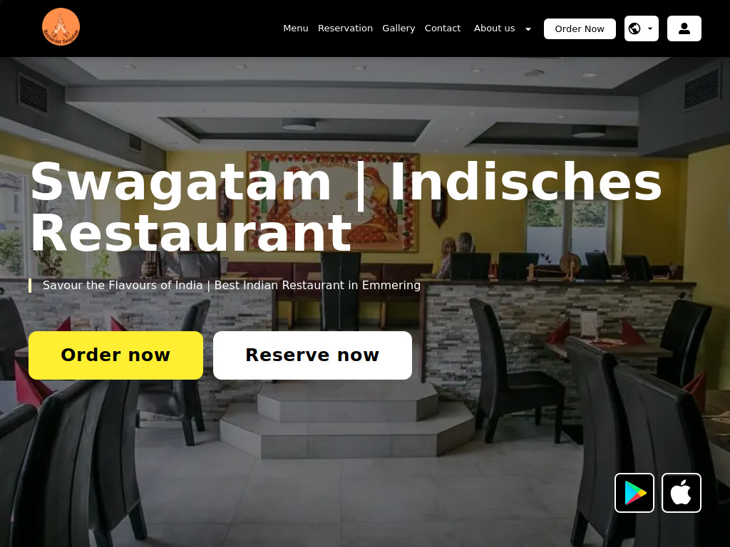 Website von Swagatam in Emmering