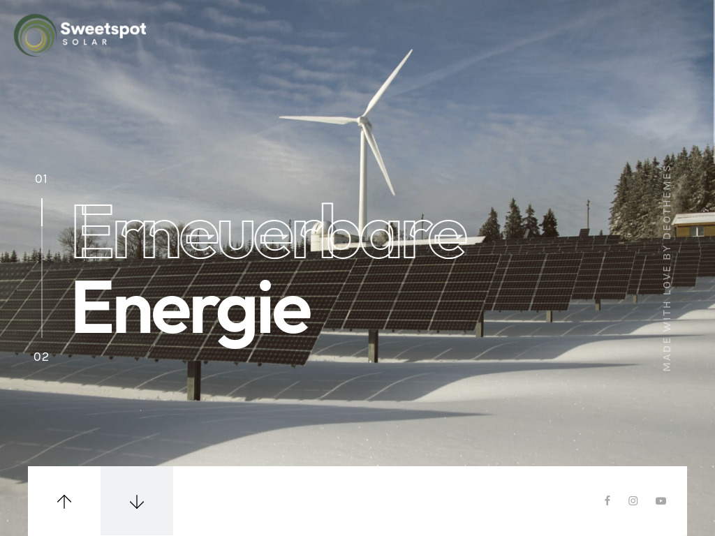 Website von Sweetspot Solar in Bad Saulgau