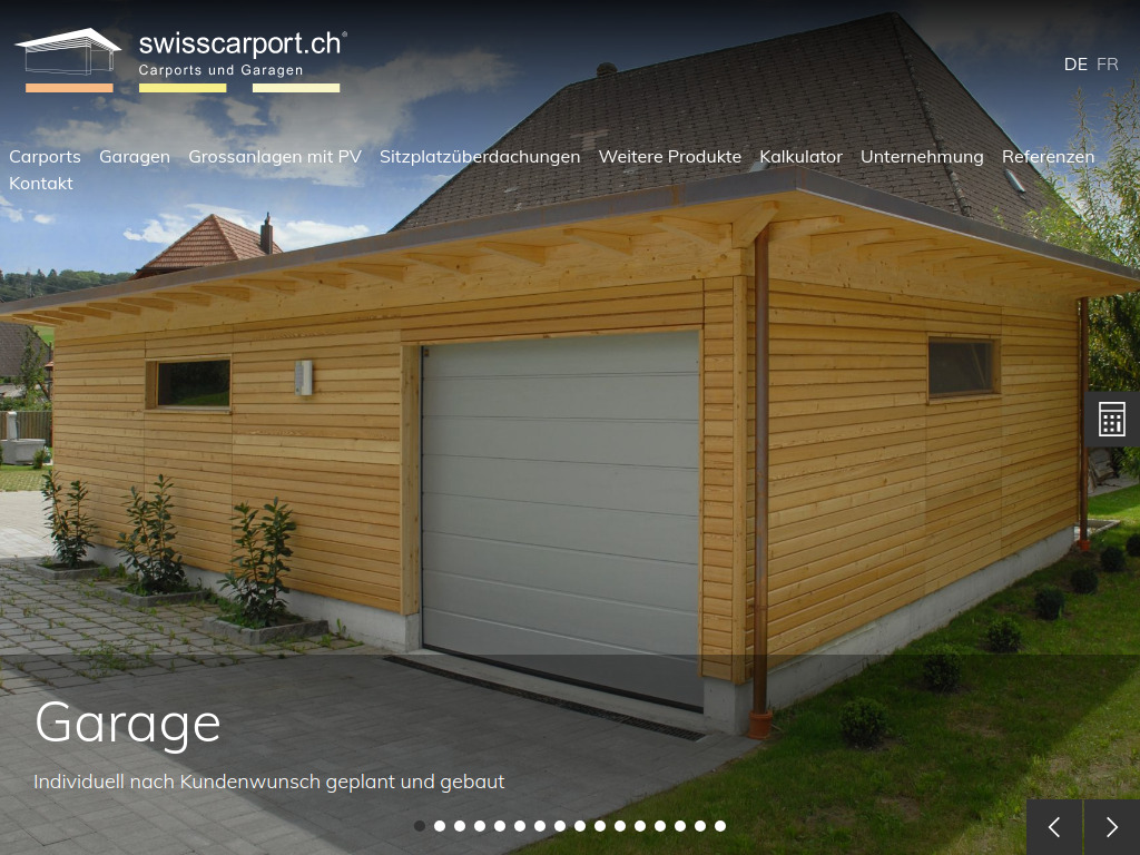 Website von Max Zumstein AG in Attiswil