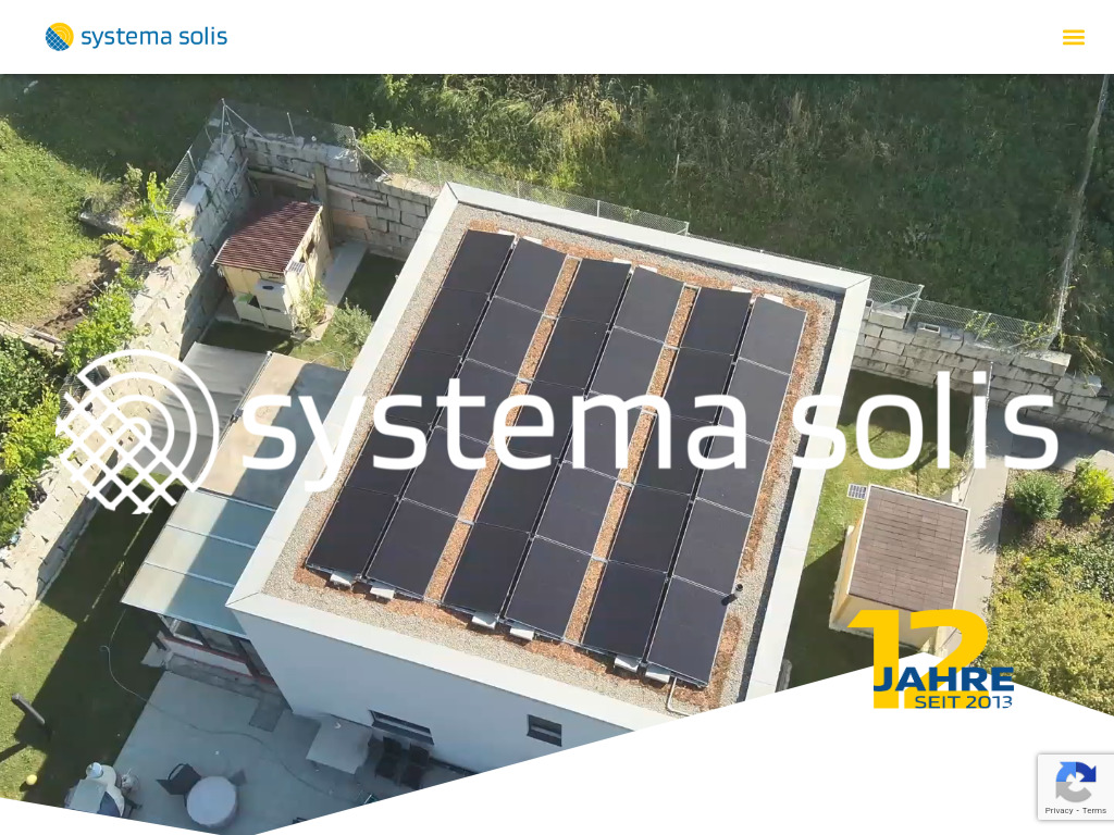 Website von Systema Solis GmbH