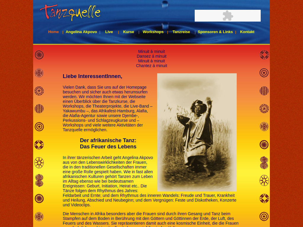 Website von Tanzquelle GbR in Hamburg