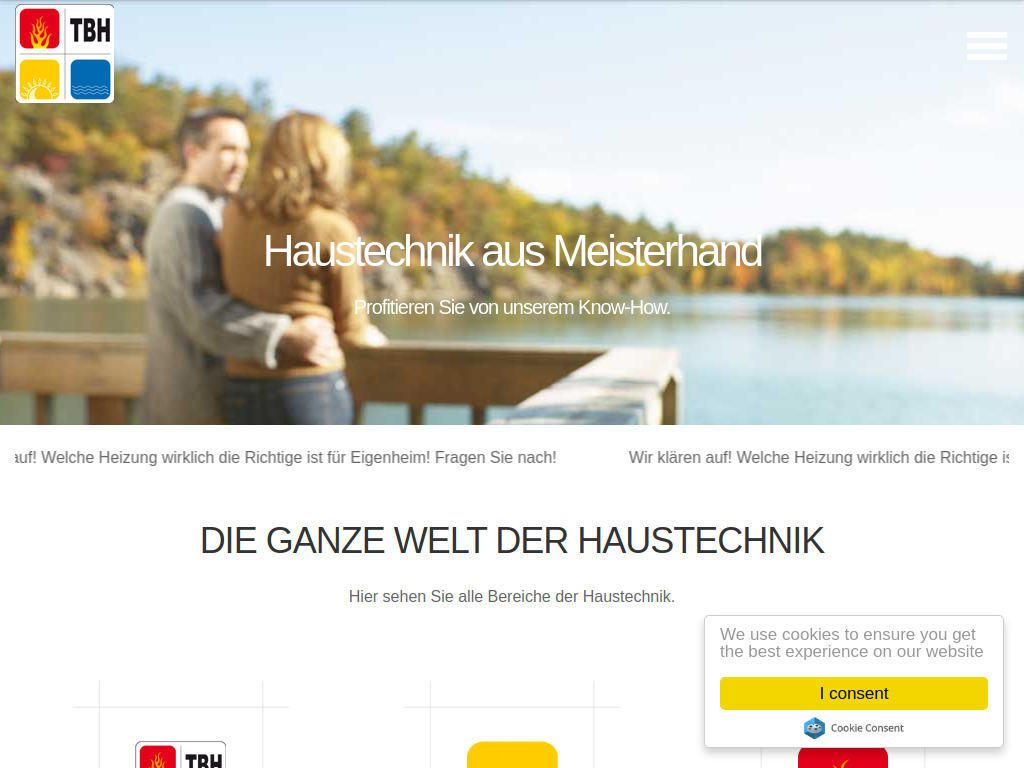 Website von Thomas Brunner Welt der Haustechnik in Massing