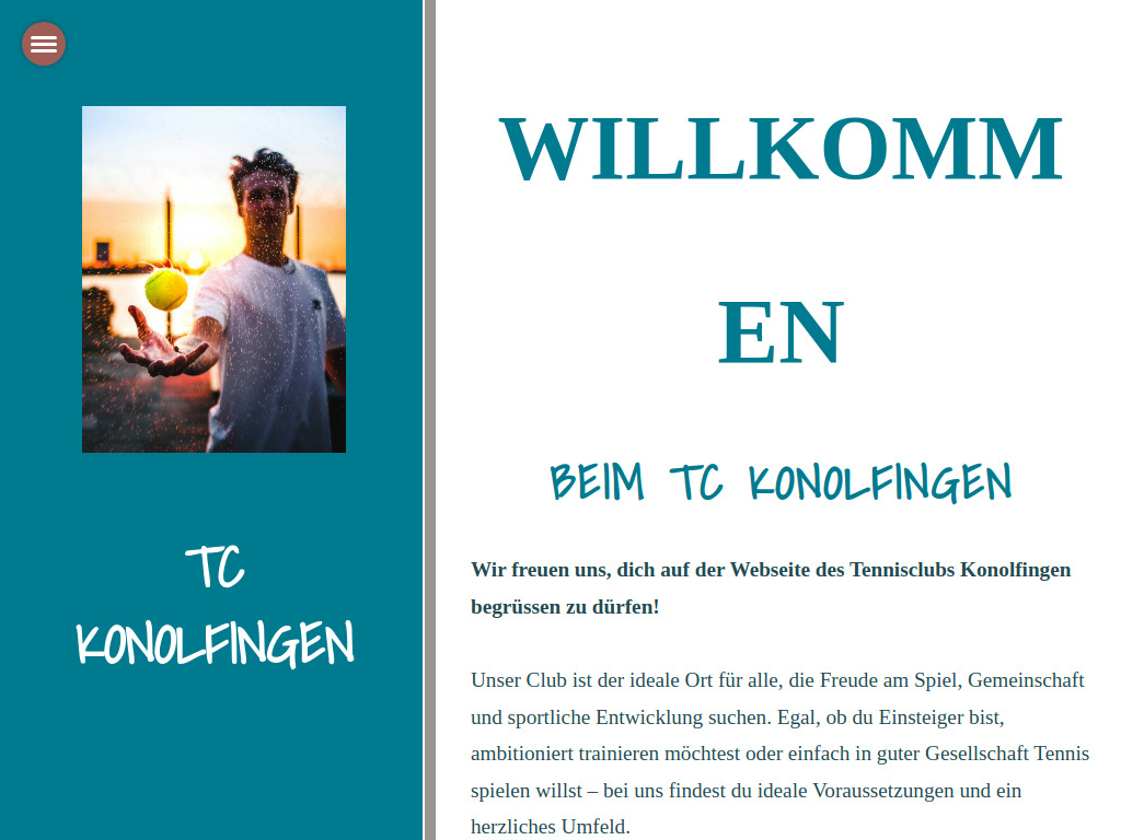 Website von TC Konolfingen