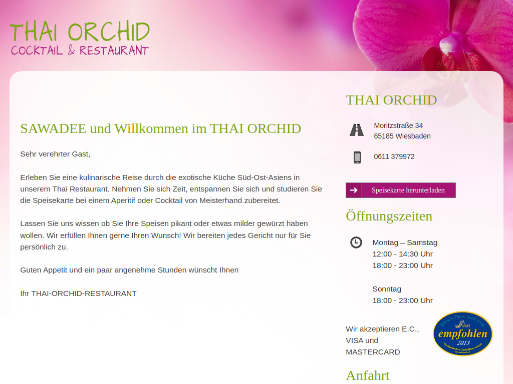Website von Zurück zur Startseite. in Wiesbaden