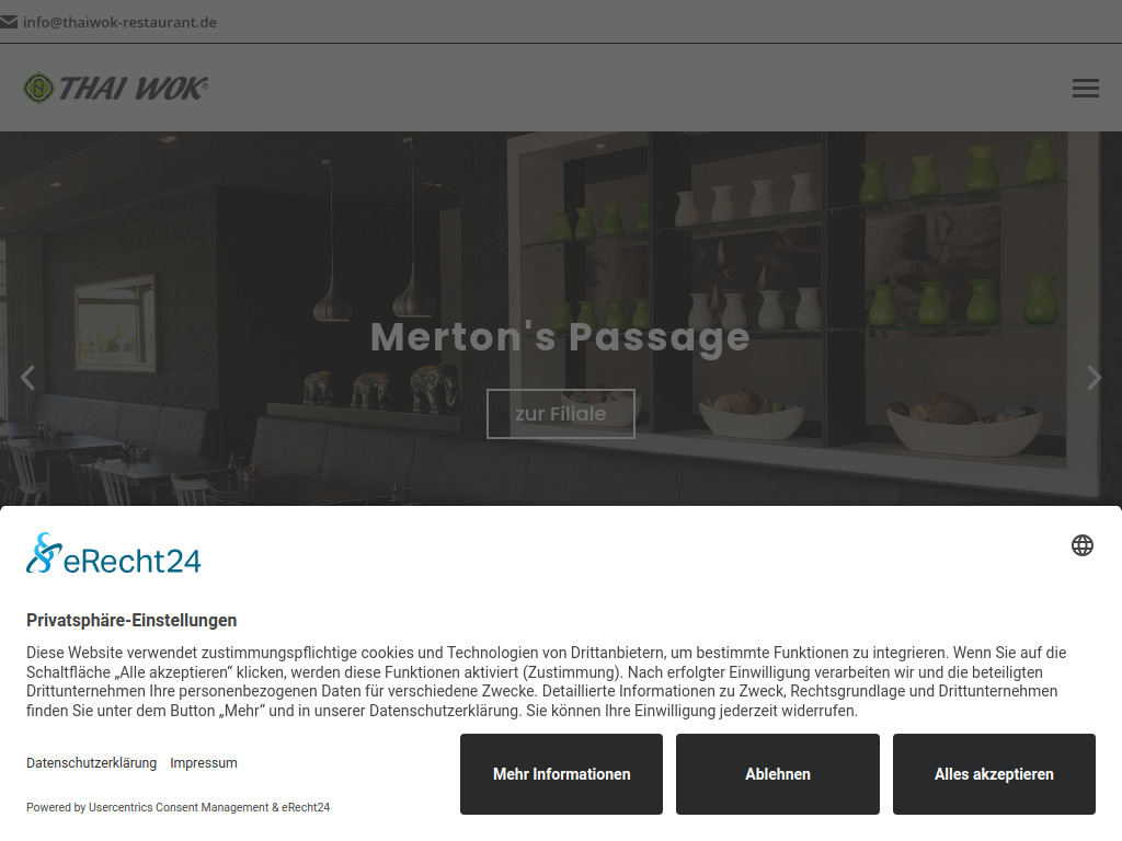 Website von Nursa Gastronomie GmbH in Frankfurt am Main