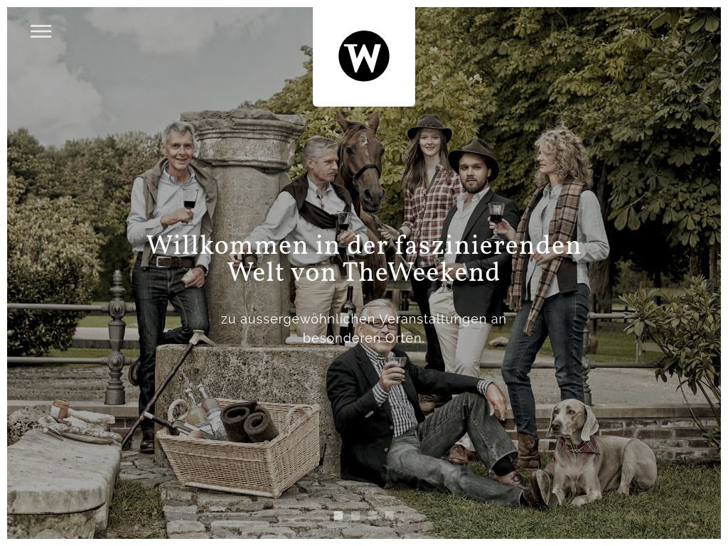 Website von TheWeekend in Oldenburg