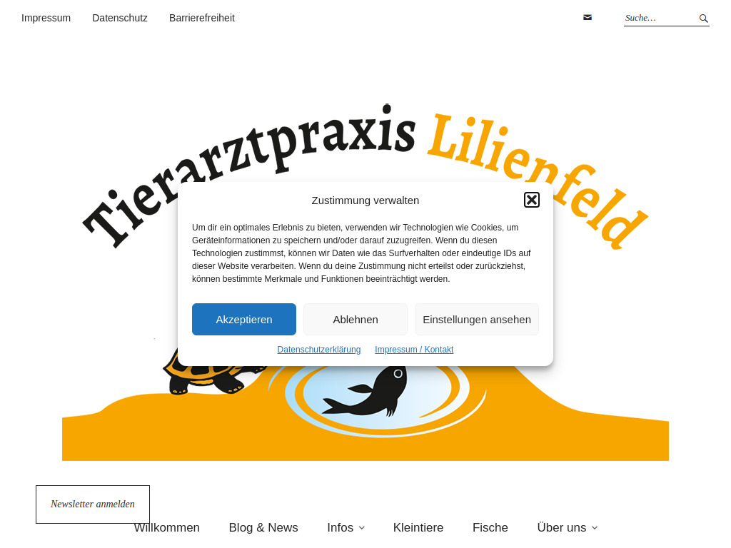 Website von Tierarztpraxis Lilienfeld in Lilienfeld