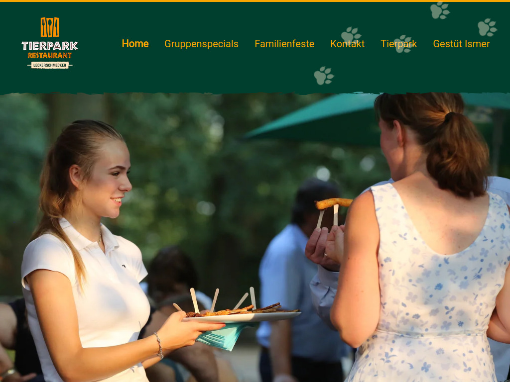 Website von Tierparkrestaurant Ströhen in Ströhen