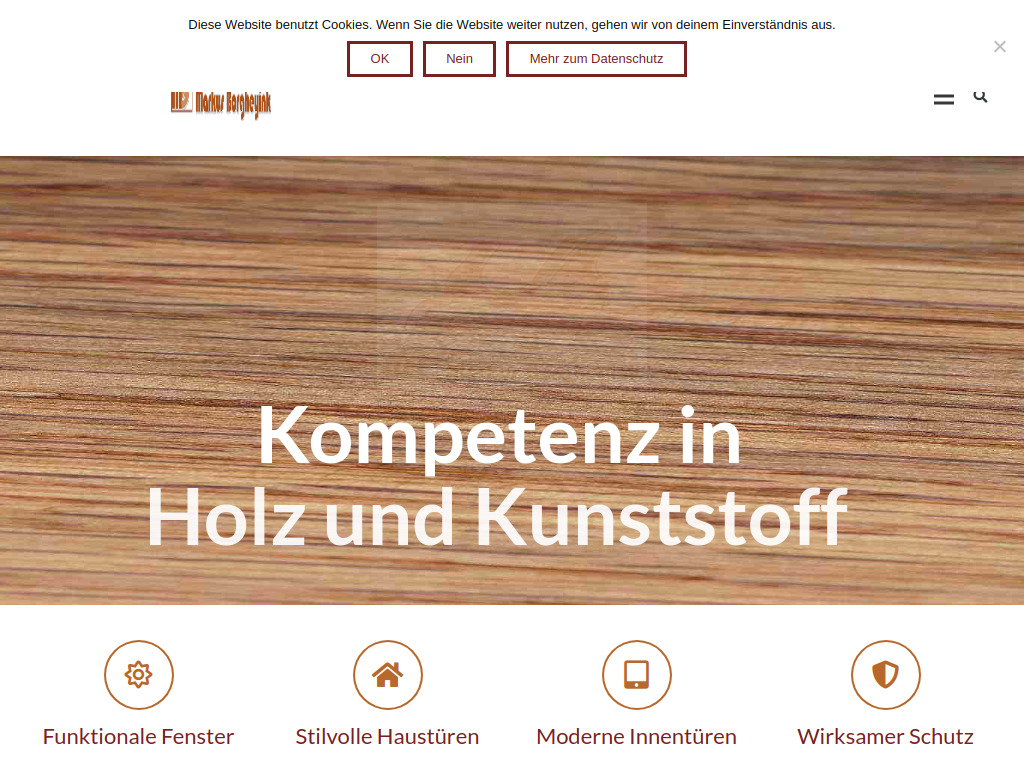 Website von Markus Borgheyink GmbH in Münster