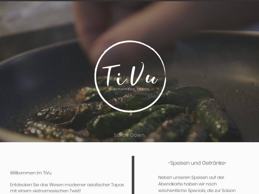 Website von TiVu in München