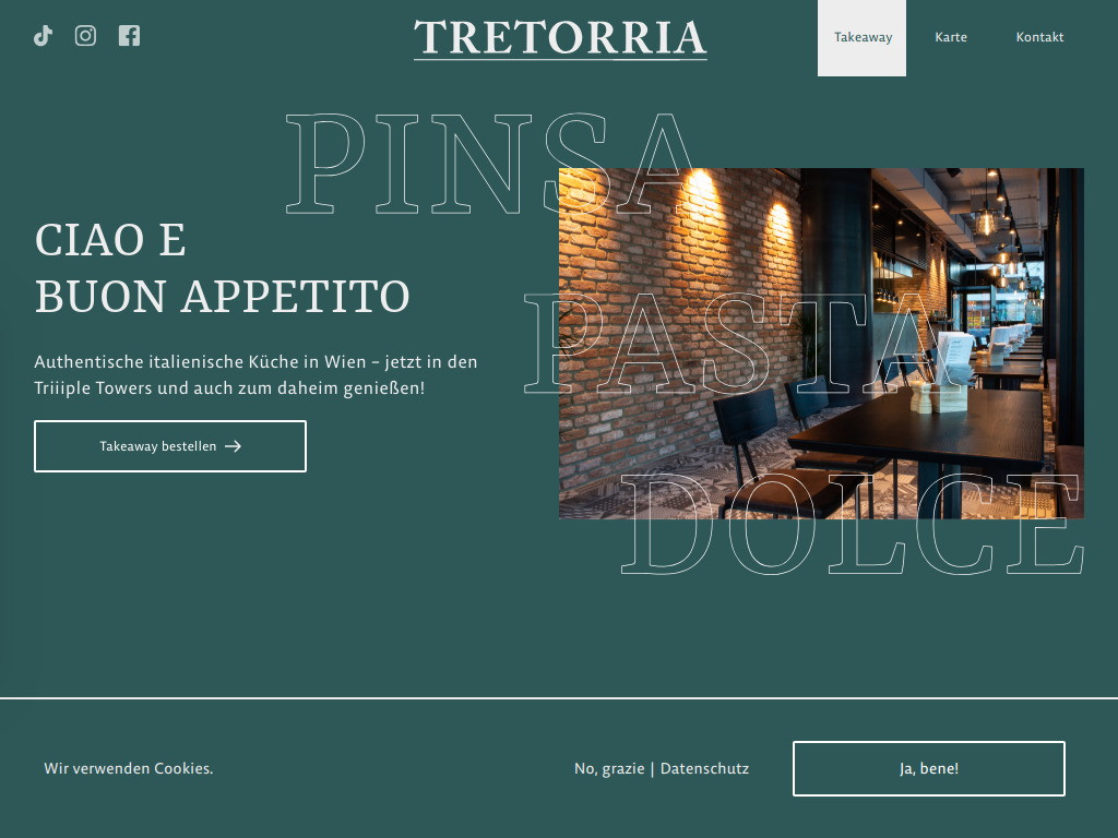 Website von Schadl Gastro GmbH in Wien