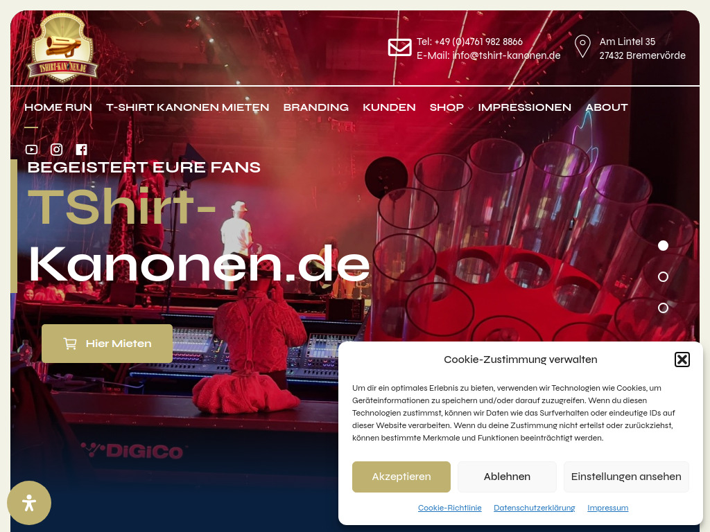 Website von Mario Weichel in Bremervörde