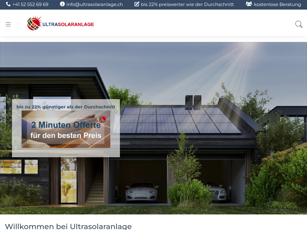 Website von Brühl Agentur GmbH in Frauenfeld