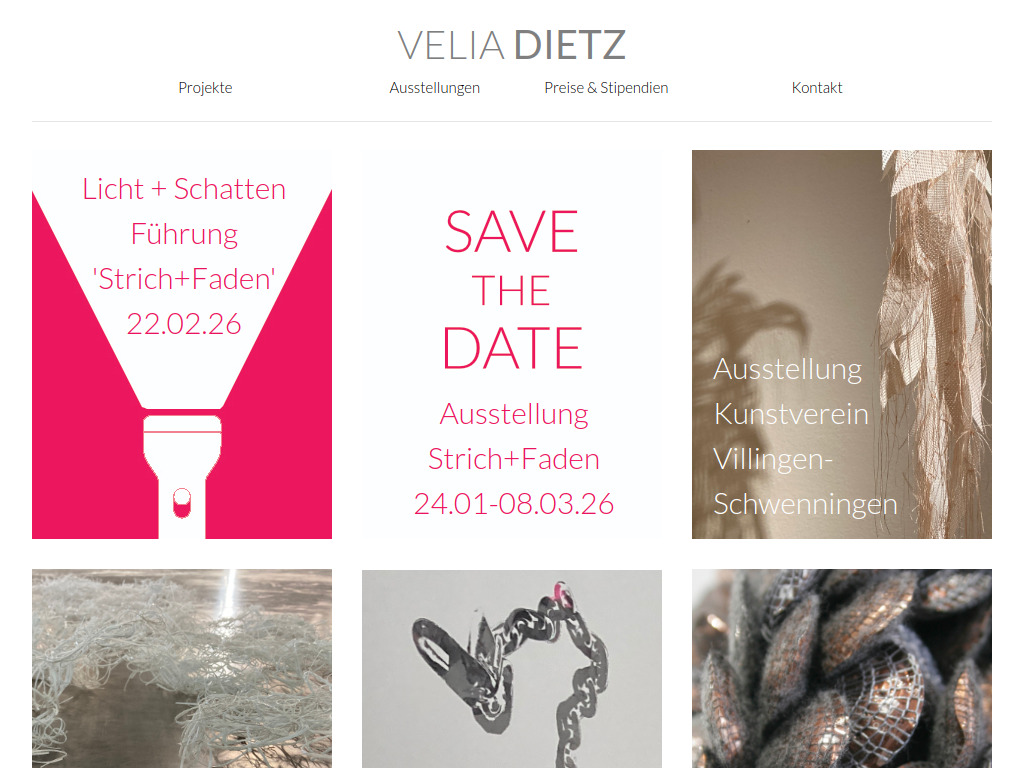 Website von veliadietz.de