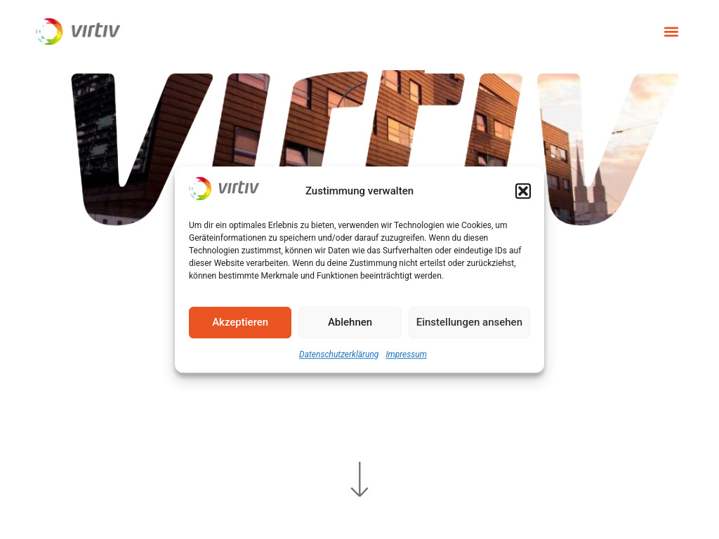 Website von virtiv in Halle (Saale)