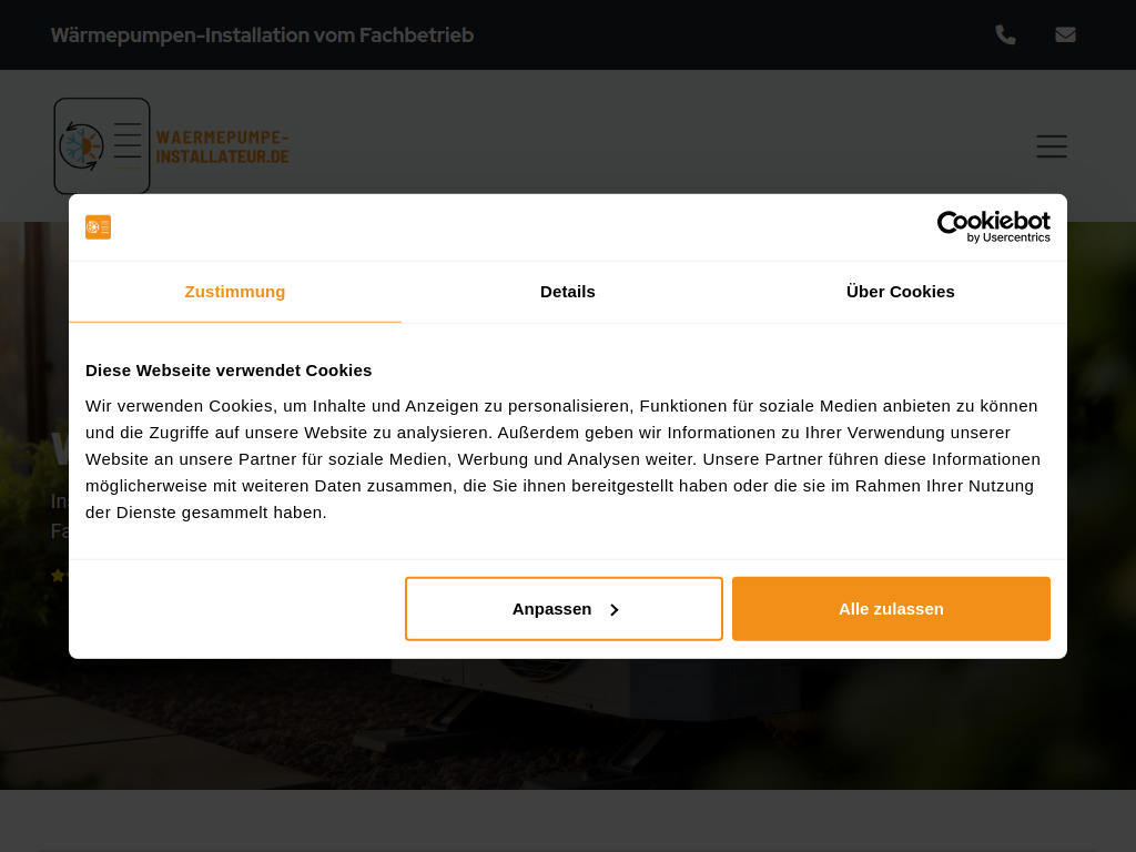 Website von Wolfgang Schlösser UG (Haftungsbeschränkt) in Köln