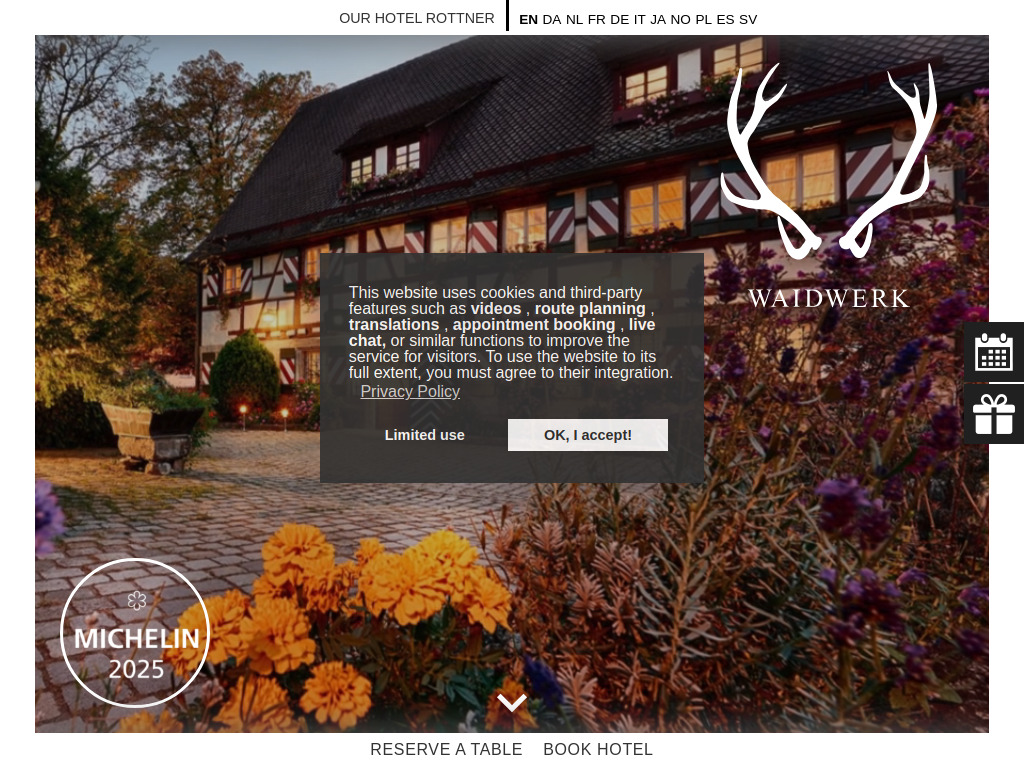 Website von Waidwerk Nürnberg