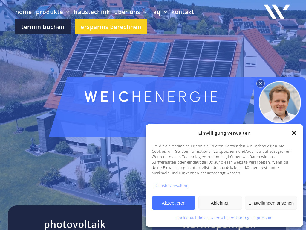 Website von Weich GmbH in Amberg