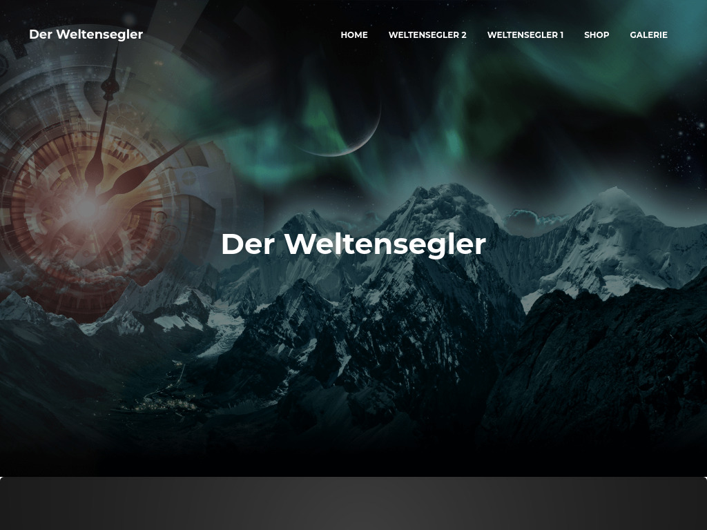 Website von Weltensegler GbR in Freiburg