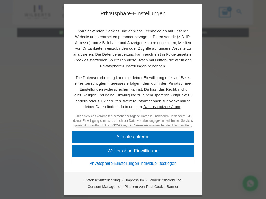 Website von Wilberts Solar in Dörpen