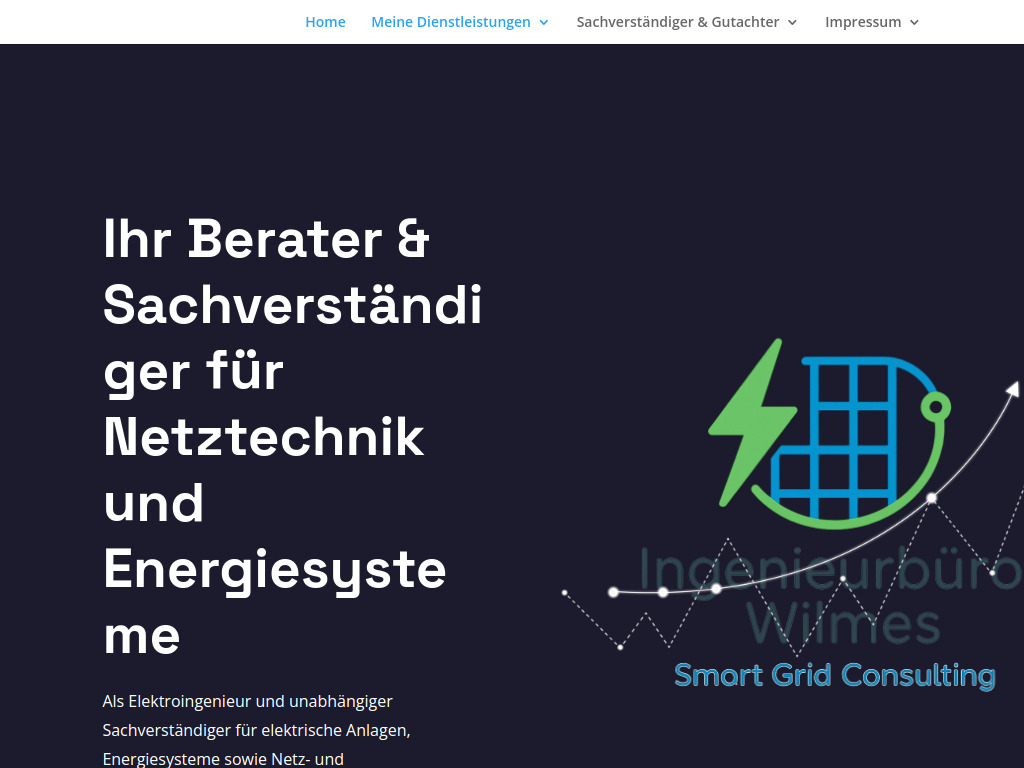 Website von Ingenieurbüro Wilmes in Oer-Erkenschwick