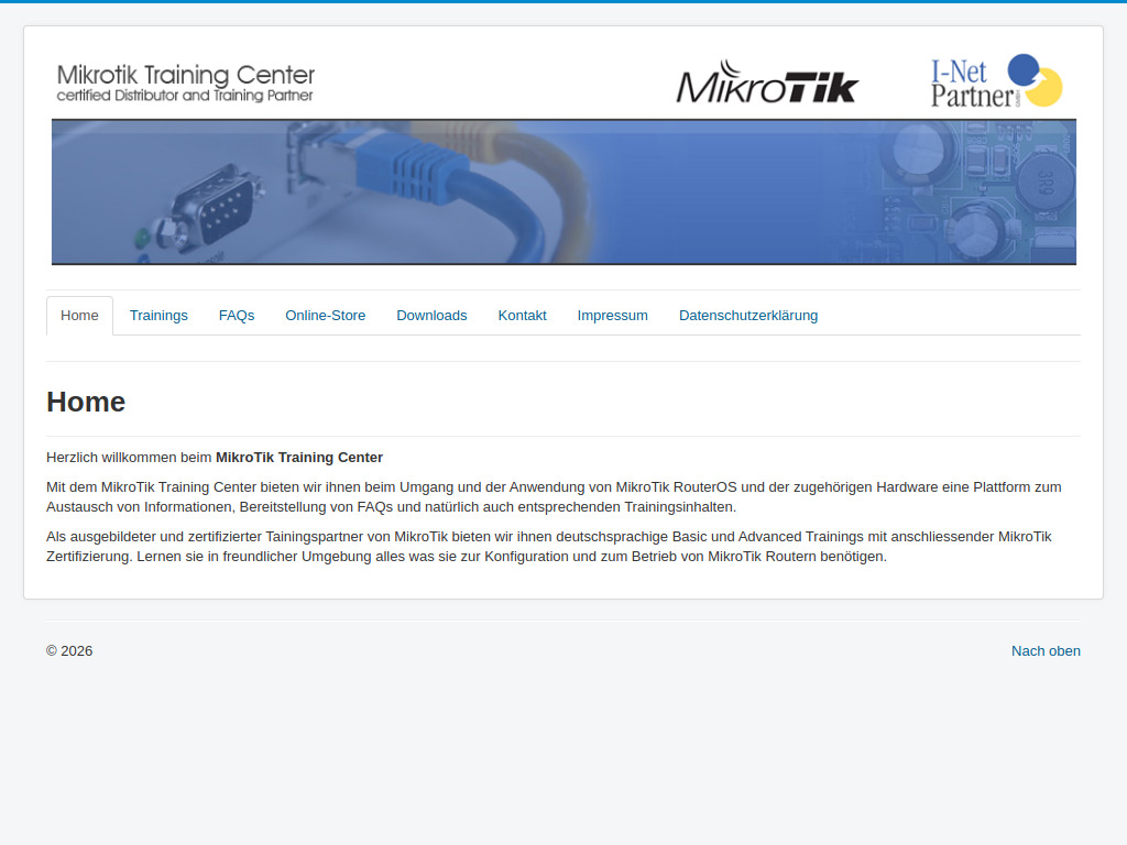 Website von I-NetPartner GmbH in Göppingen