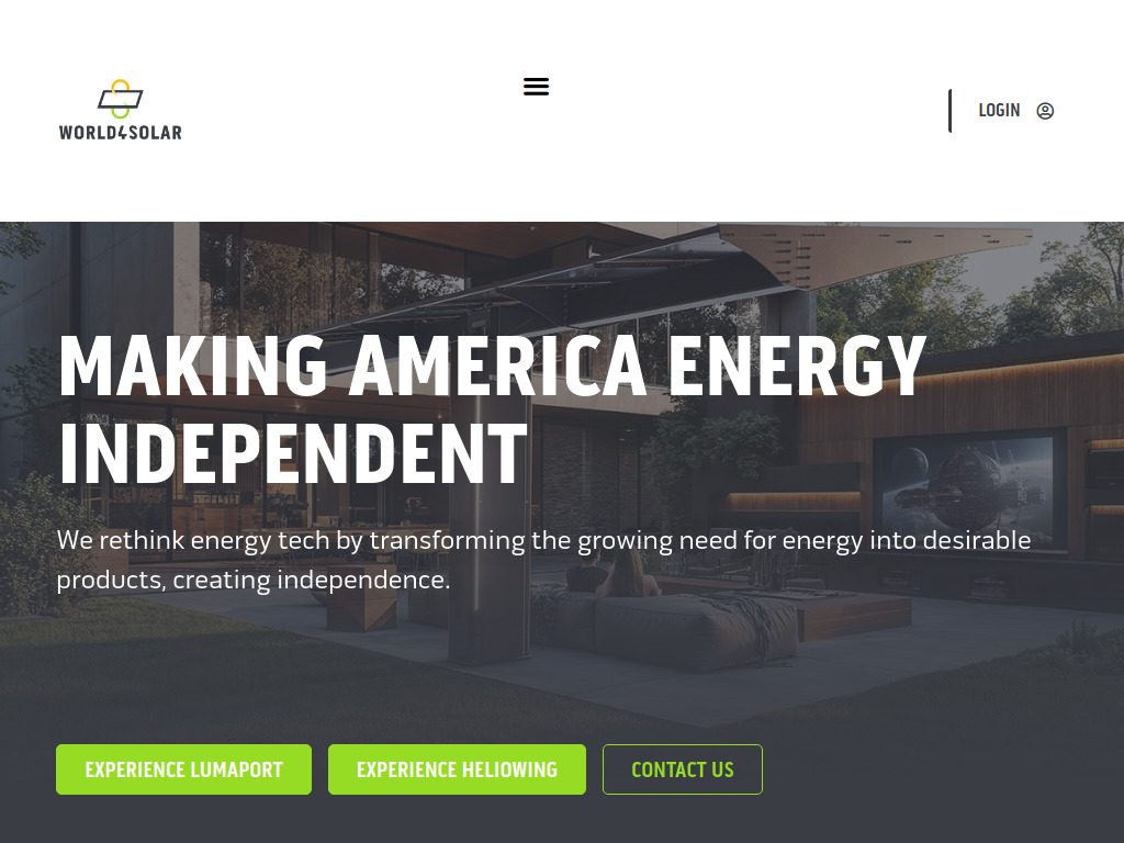 Website von Home - World4Solar in Helio