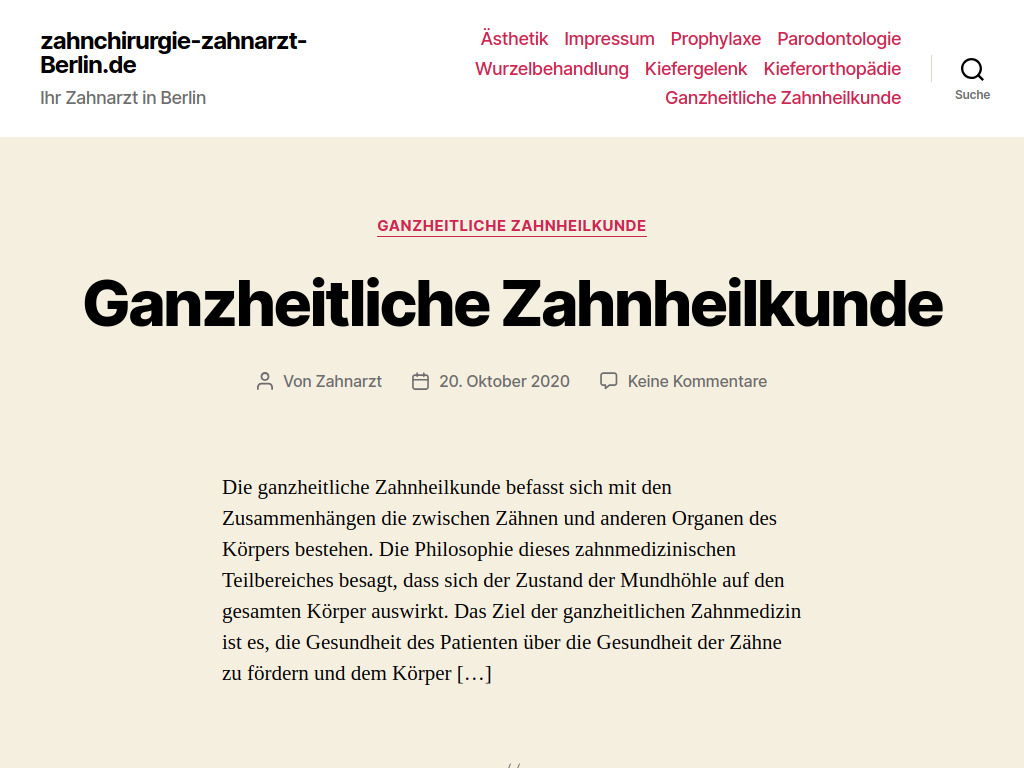 Website von zahnchirurgie-zahnarzt-berlin.de