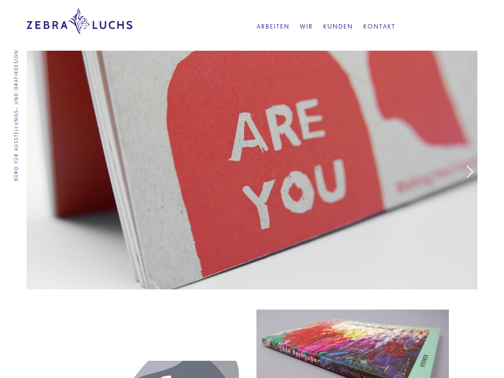 Website von Zebraluchs in Augzin