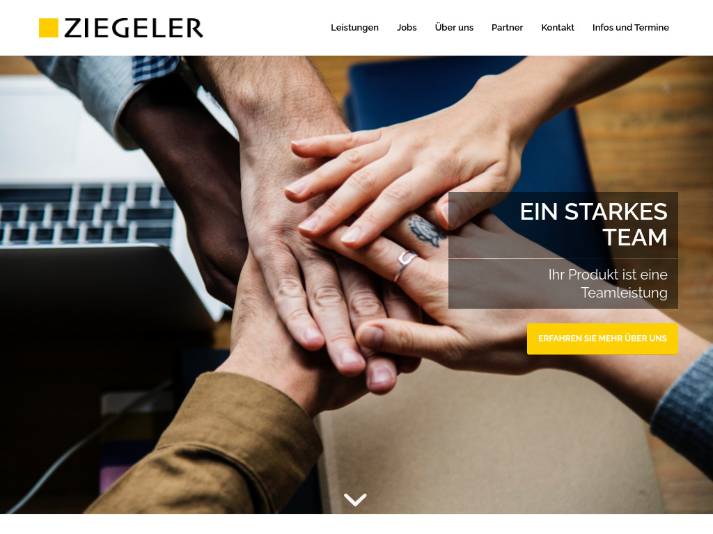 Website von ZIEGELER Solar+Haustechnik GmbH in Lengede