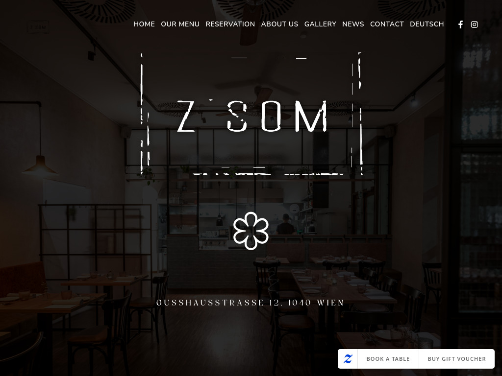 Website von ZSOM GmbH in Wien